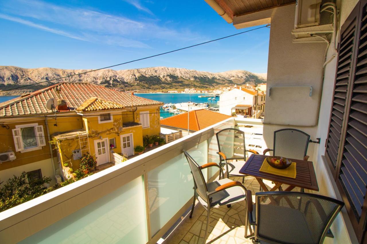 Apartment Mario With Terrace And Sea View Baška Exterior foto